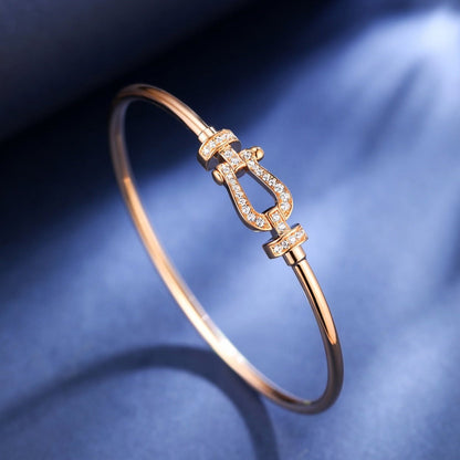 [⭐Hinora Jewelry]FORCE 10 MOYEN DIAMOND BRACELET