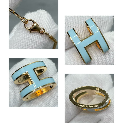 [⭐Hinora Jewelry]POP H SKY BLUE NECKLACE