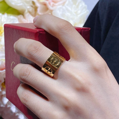 [⭐Hinora Jewelry]LOVE 11MM LARGE RING
