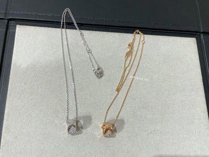 [⭐Hinora Jewelry]LIENS EVIDENCE DIAMOND PAVED NECKLACE