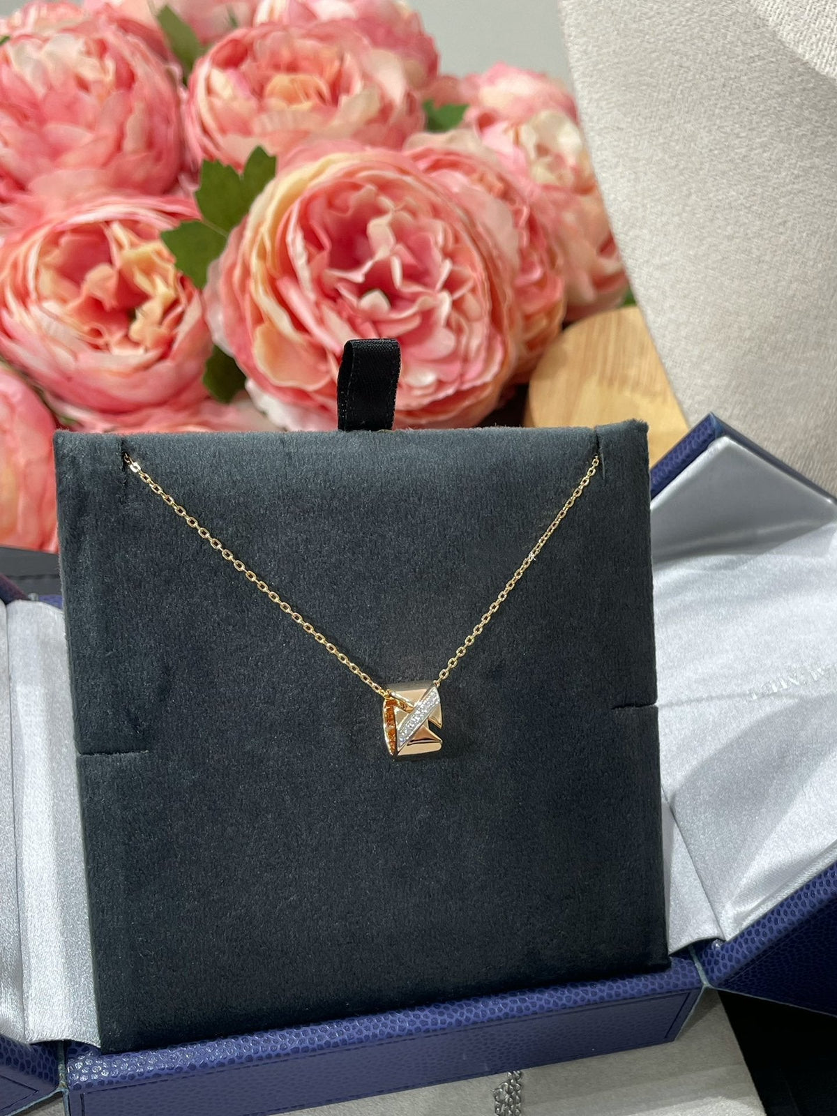 [⭐Hinora Jewelry]LIENS EVIDENCE DIAMOND NECKLACE