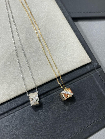 [⭐Hinora Jewelry]LIENS EVIDENCE DIAMOND NECKLACE