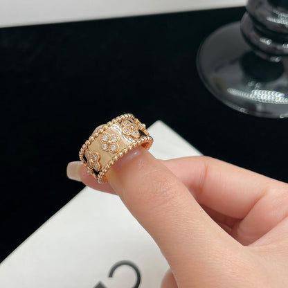[⭐Hinora Jewelry]PERLEE DIAMOND LARGE RING