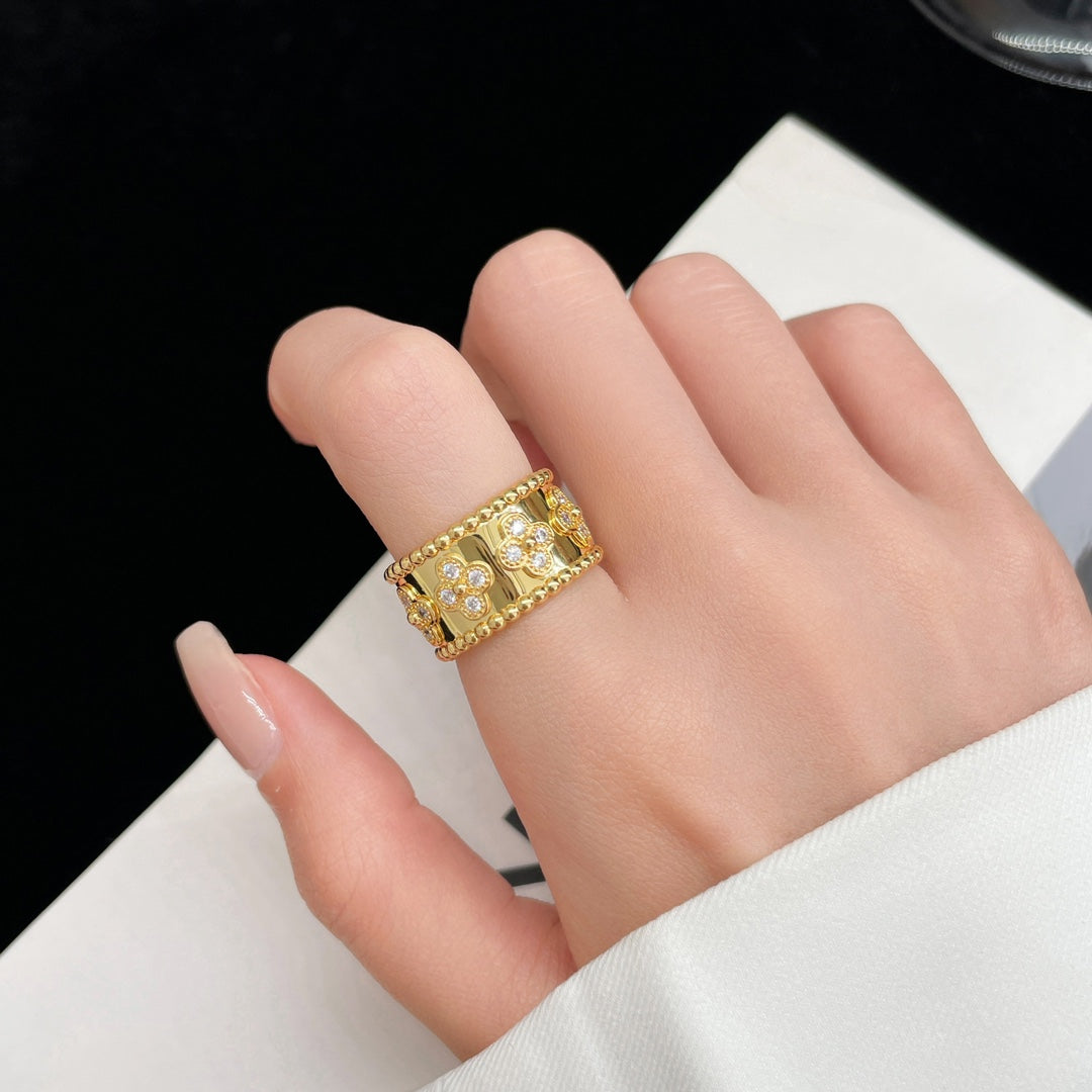 [⭐Hinora Jewelry]PERLEE DIAMOND LARGE RING