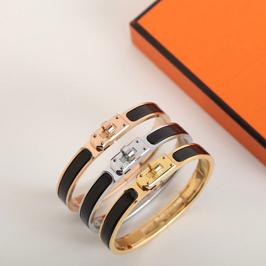 [⭐Hinora Jewelry]HM KELLY BLACK BRACELET