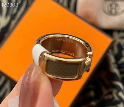 [⭐Hinora Jewelry]OLYMPE PINK GOLD RING