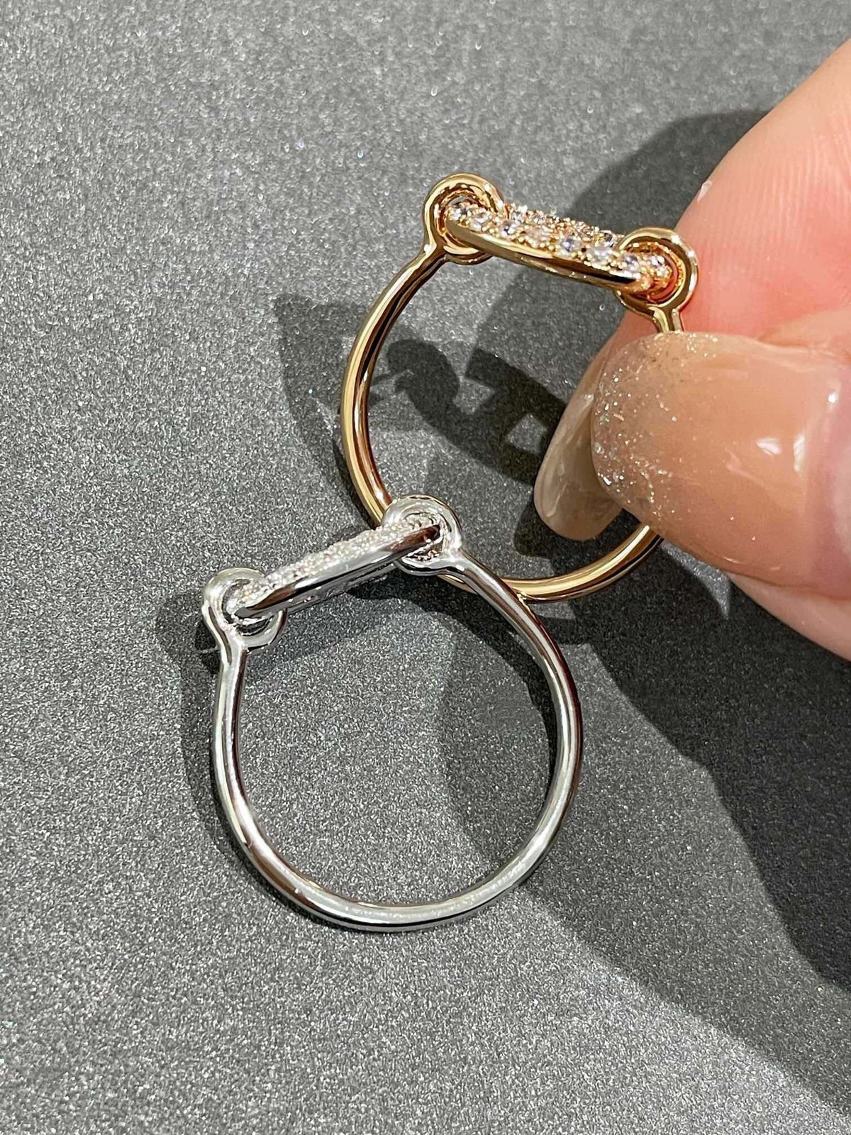 [⭐Hinora Jewelry]RONDE SMALL DIAMOND RING