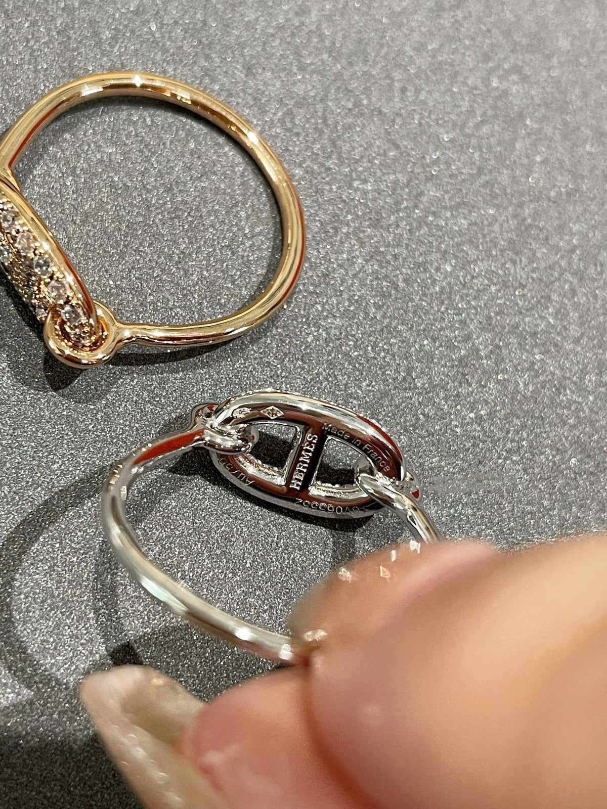[⭐Hinora Jewelry]RONDE SMALL DIAMOND RING