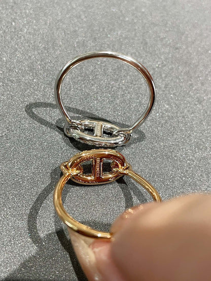 [⭐Hinora Jewelry]RONDE SMALL DIAMOND RING