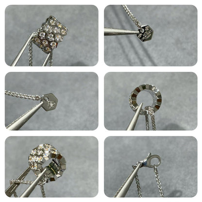 [⭐Hinora Jewelry]BEE LOVE DIAMOND PAVED 3 ROW NECKLACE