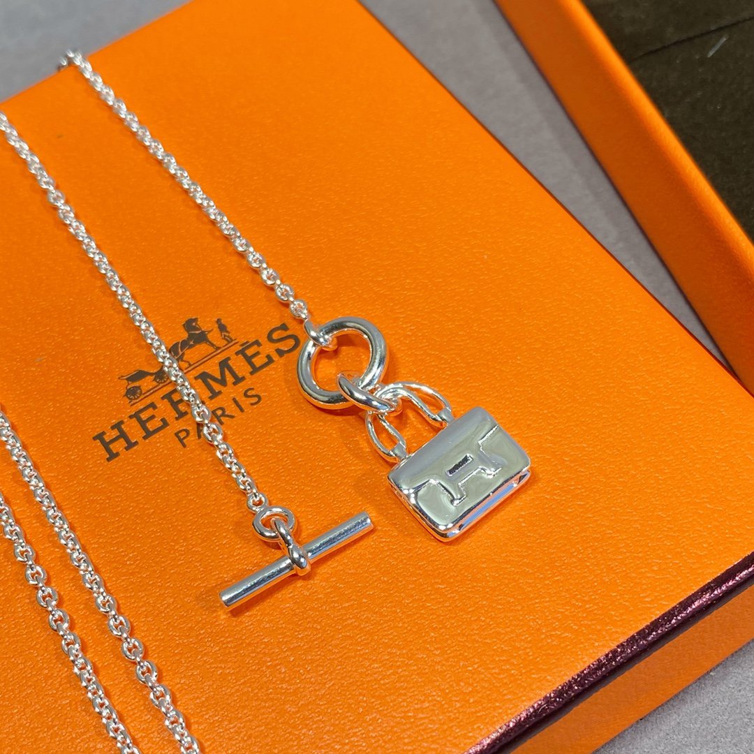 [⭐Hinora Jewelry]CONSTANCE PEDANT SILVER NECKLACE