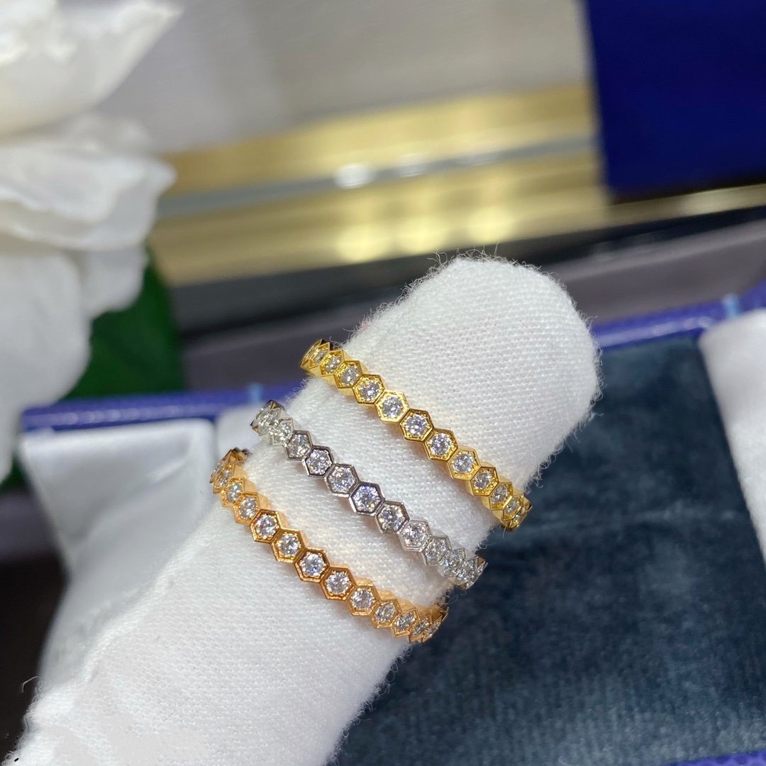 [⭐Hinora Jewelry]BEE LOVE DIAMOND PAVED SMALL RING