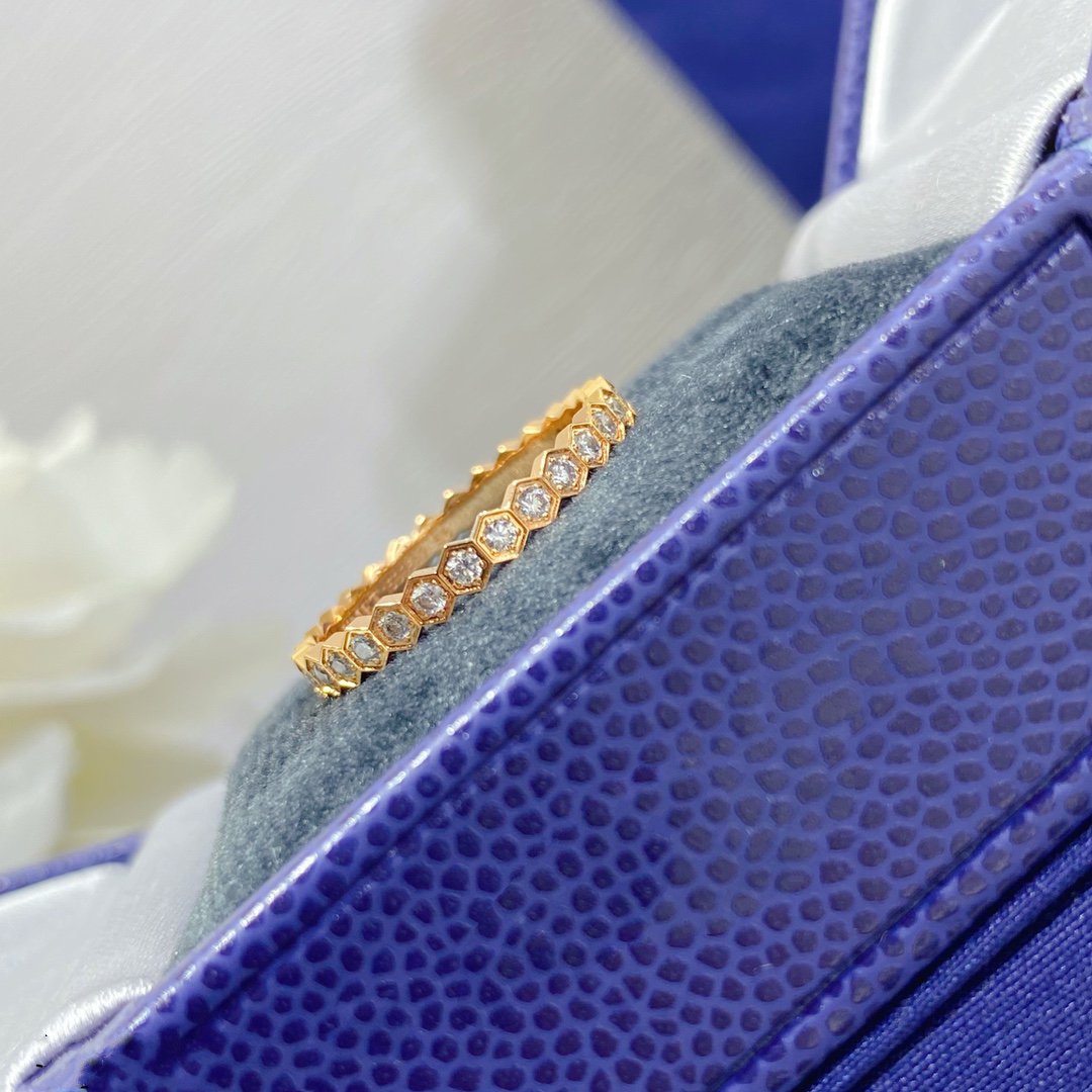 [⭐Hinora Jewelry]BEE LOVE DIAMOND PAVED SMALL RING