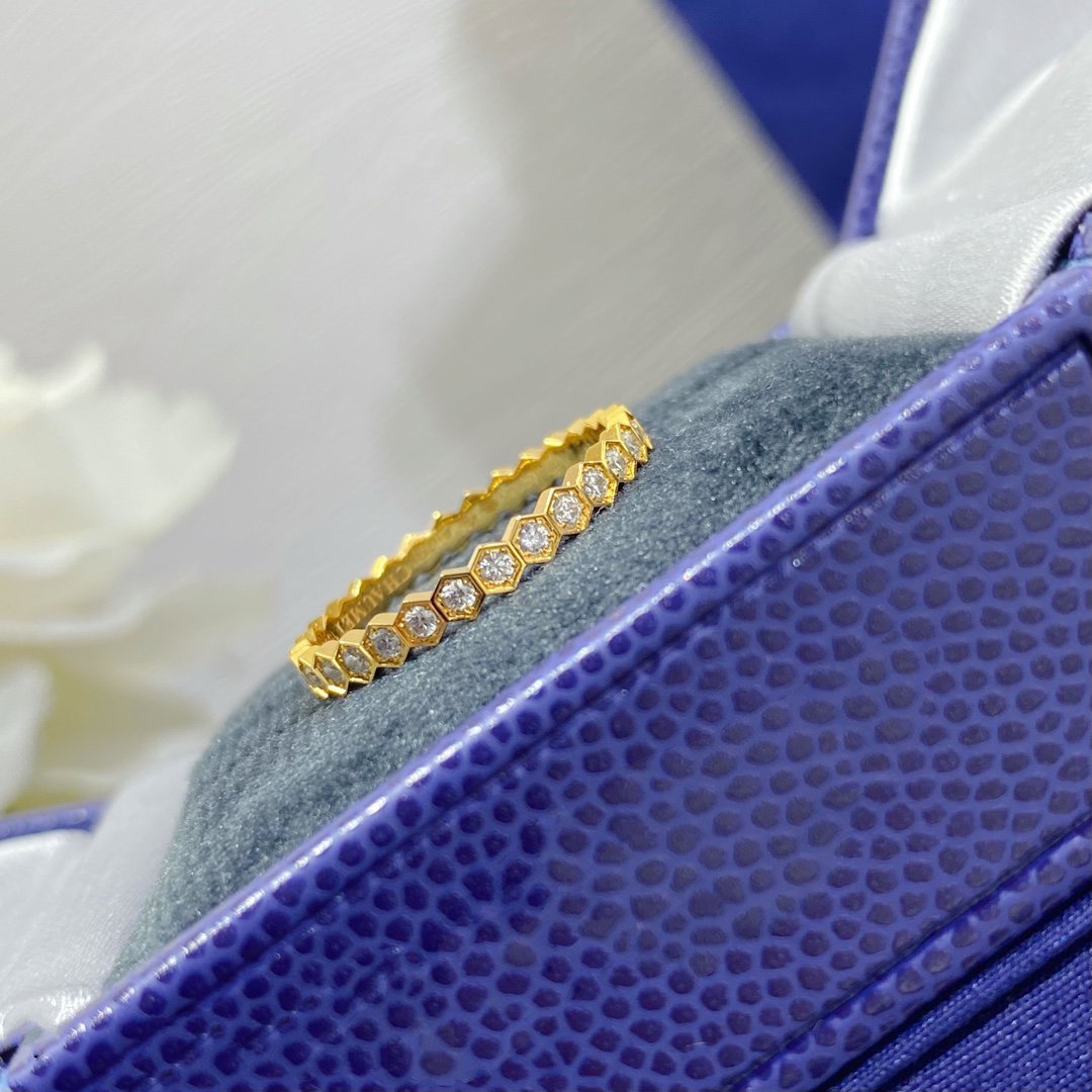 [⭐Hinora Jewelry]BEE LOVE DIAMOND PAVED SMALL RING
