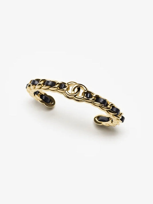 [⭐Hinora Jewelry]Double C Open Bangle