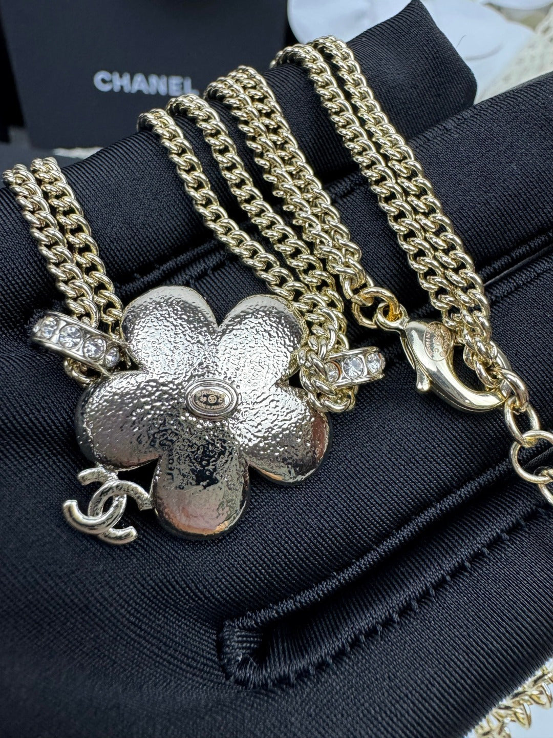 [⭐Hinora Jewelry]New Blue Floral Double-Layer Necklace