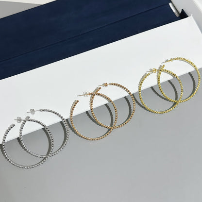 [⭐Hinora Jewelry]SMOOTH BEAD STUD EARRINGS