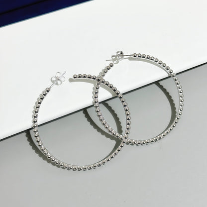 [⭐Hinora Jewelry]SMOOTH BEAD STUD EARRINGS
