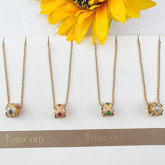 [⭐Hinora Jewelry] B.C.L “Little Waist” Enamel  NECKLACE（Various colors