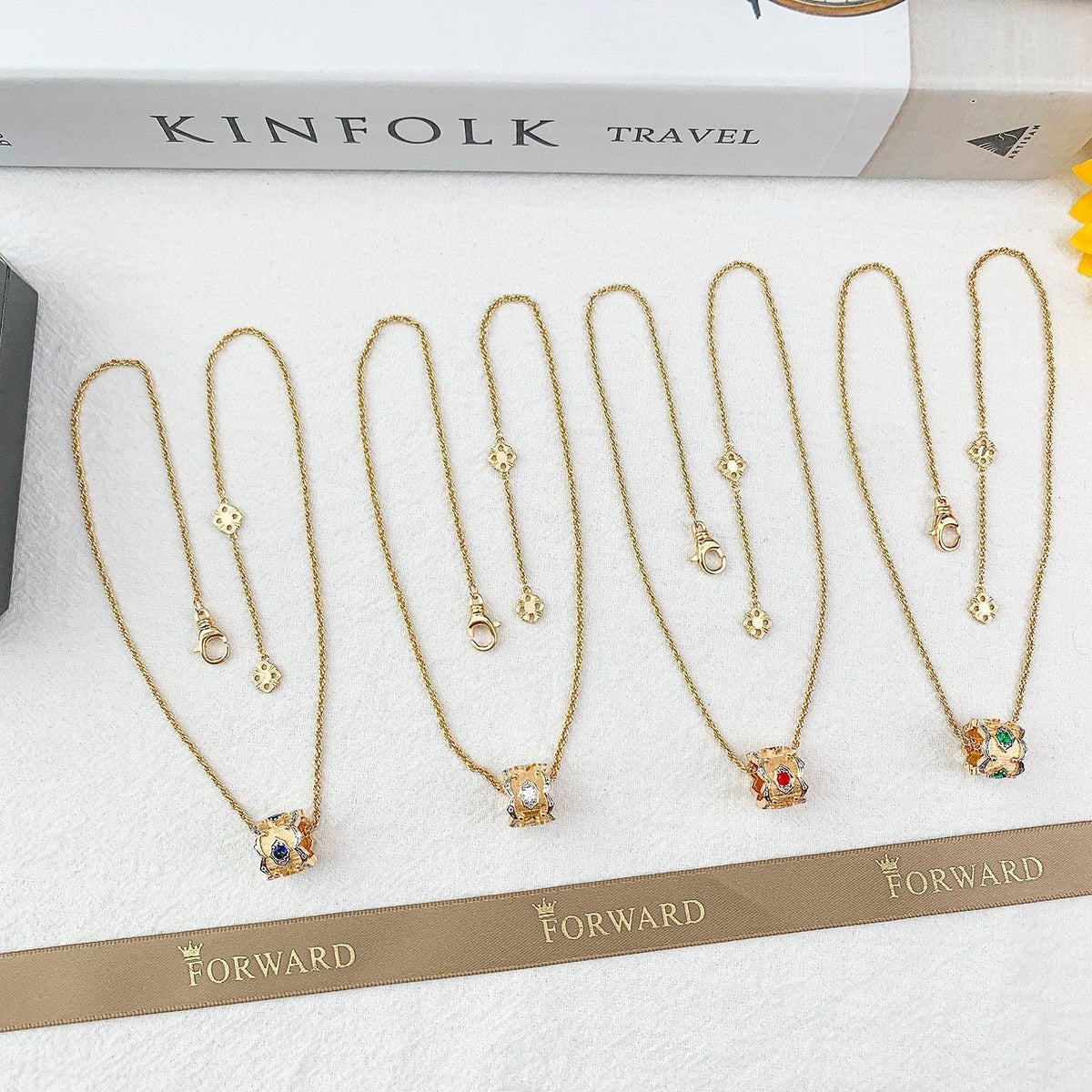 [⭐Hinora Jewelry] B.C.L “Little Waist” Enamel  NECKLACE（Various colors