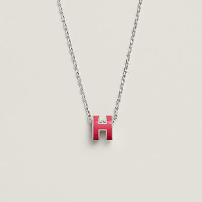 [⭐Hinora Jewelry]H NECKLACE PINK