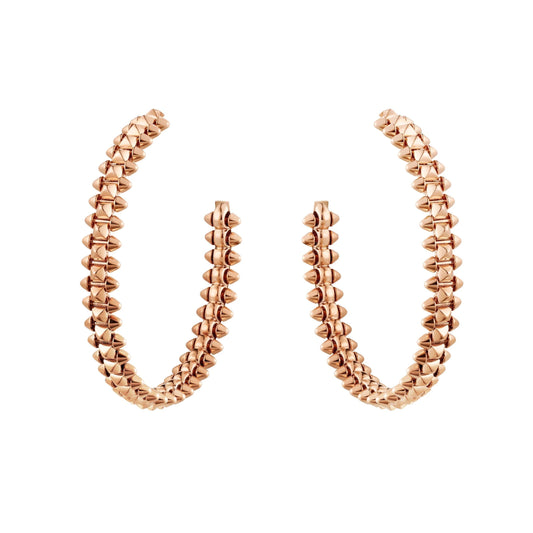 [⭐Hinora Jewelry]CLASH LARGE HOOP EARRINGS