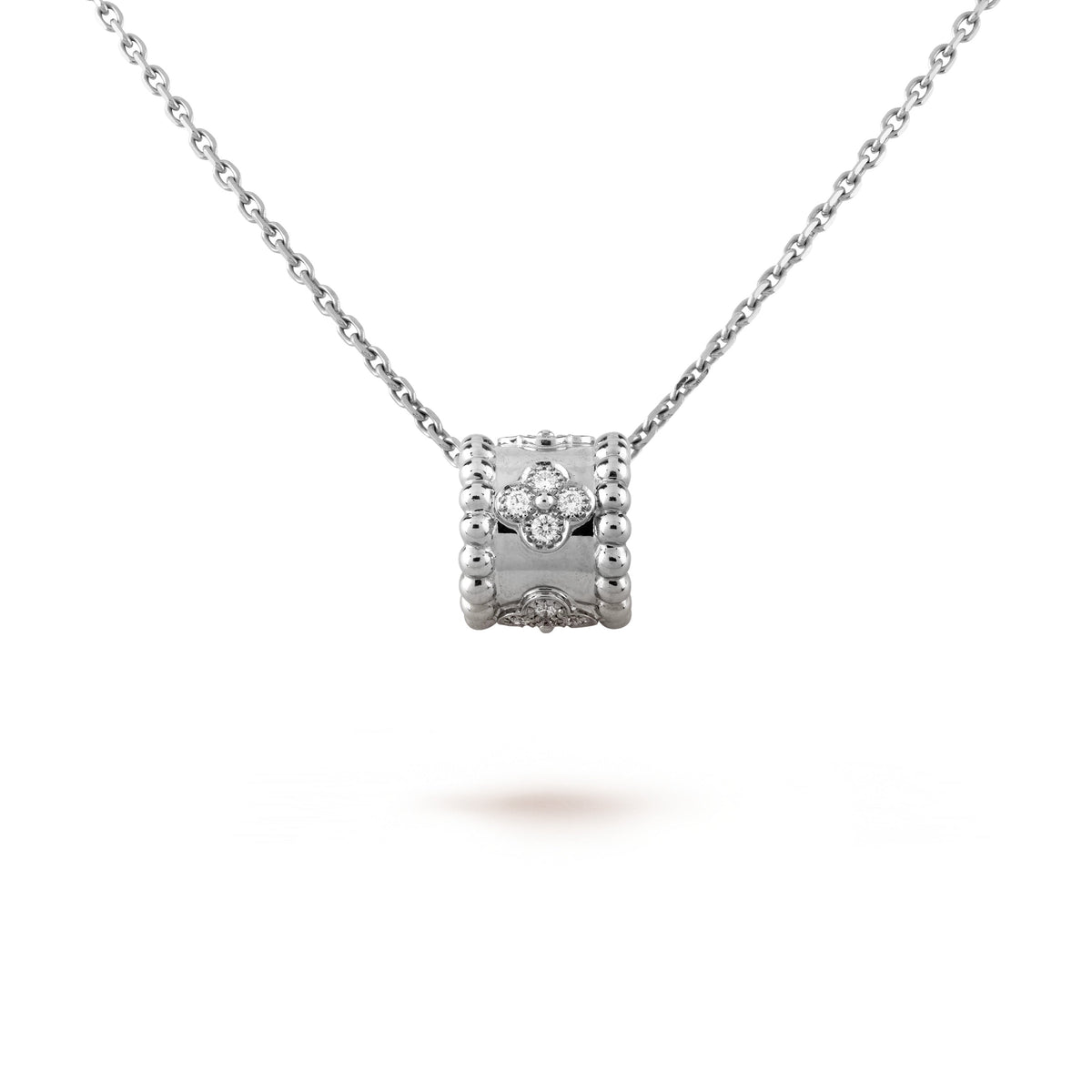[⭐Hinora Jewelry]PERLEE PEDANT SIVLER DIAMOND NECKLACE