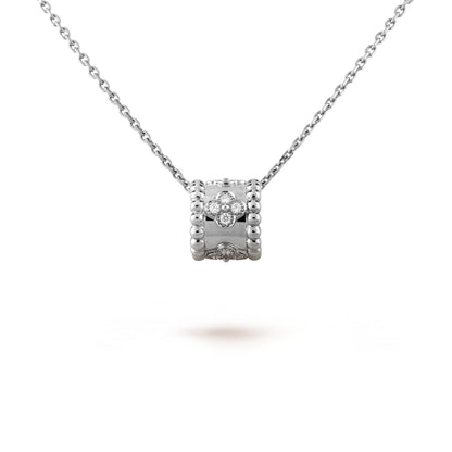 [⭐Hinora Jewelry]PERLEE PEDANT SIVLER DIAMOND NECKLACE