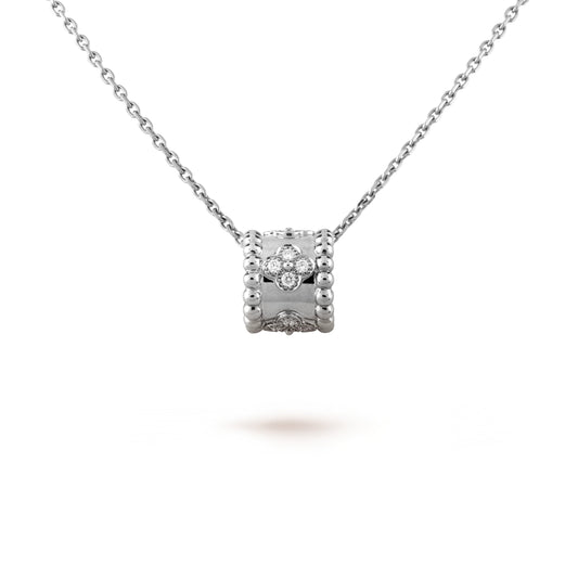 [⭐Hinora Jewelry]PERLEE PEDANT SIVLER DIAMOND NECKLACE