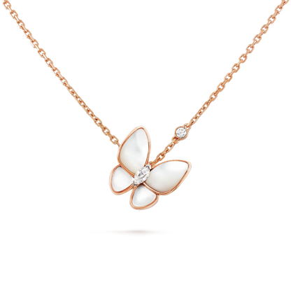 [⭐Hinora Jewelry]BUTTERFLY MOP DIAMOND NECKLACE