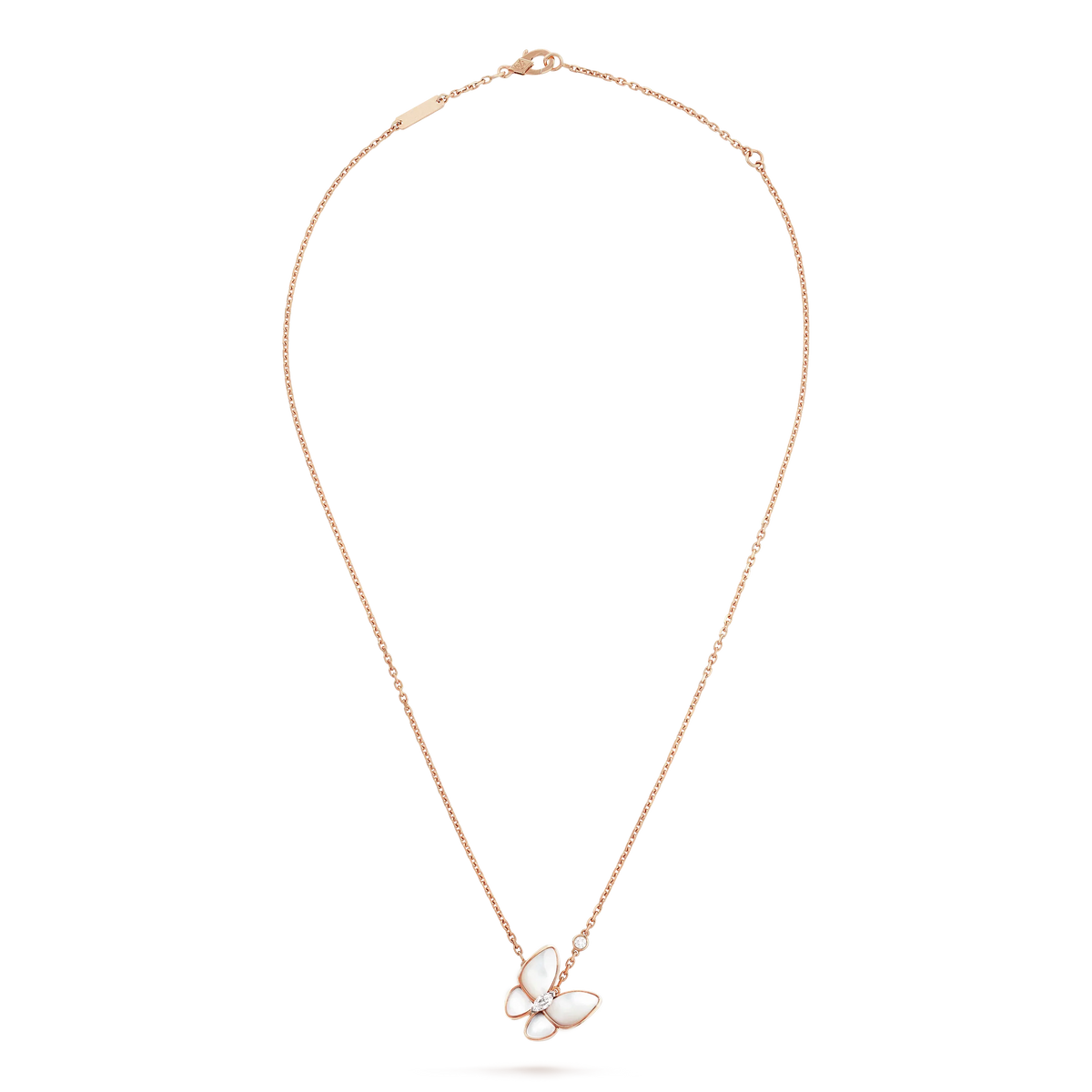 [⭐Hinora Jewelry]BUTTERFLY MOP DIAMOND NECKLACE