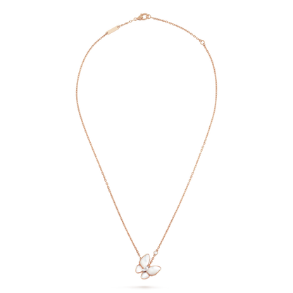 [⭐Hinora Jewelry]BUTTERFLY MOP DIAMOND NECKLACE