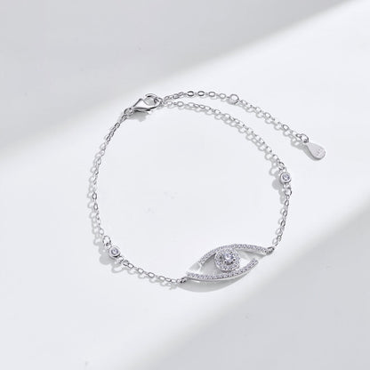 [⭐Hinora Jewelry]Demo Eye Pave-Set Diamond Bracelet