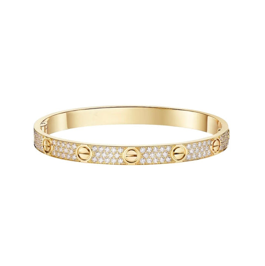 [⭐Hinora Jewelry]LOVE BRACELET 6.1MM DIAMOND-PAVED