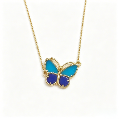 [⭐Hinora Jewelry]  2026 NEW LUCKY BUTTERFLY 1 MOTIFS NECKLACE