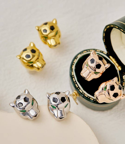 [⭐Hinora Jewelry]CHRRTAH-PRINT STUD EARRINGS, THREE COLORS