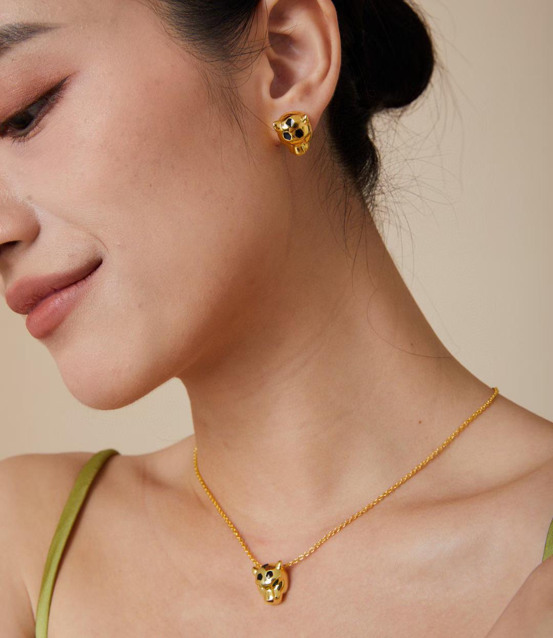 [⭐Hinora Jewelry]CHRRTAH-PRINT STUD EARRINGS, THREE COLORS