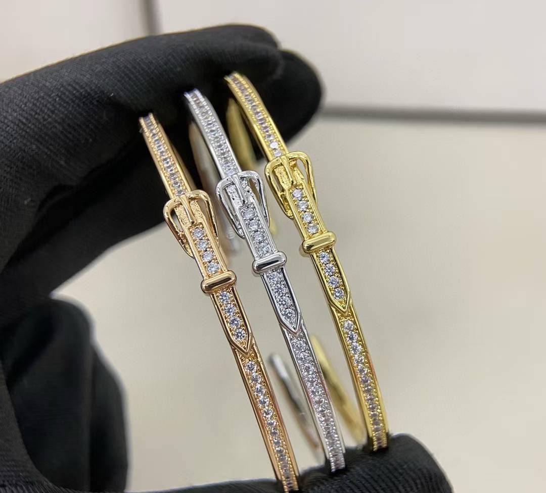 [⭐Hinora Jewelry]DIAMOND-ENCRUSTED BRACELET THREE COLORS
