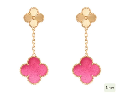 [⭐Hinora Jewelry]26 NEW PINK BUBBLE ENAMEL SET