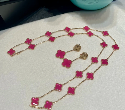 [⭐Hinora Jewelry]26 NEW PINK BUBBLE ENAMEL SET