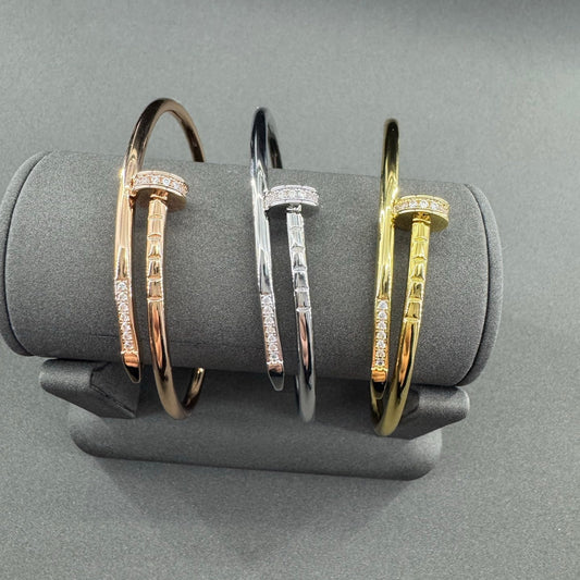 [⭐Hinora Jewelry]JUSTE BRACELET 2.5MM  DIAMONDS