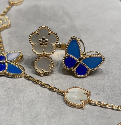 [⭐Hinora Jewelry]2026 NEW TWIN BUTTERFLY LUCKY RING
