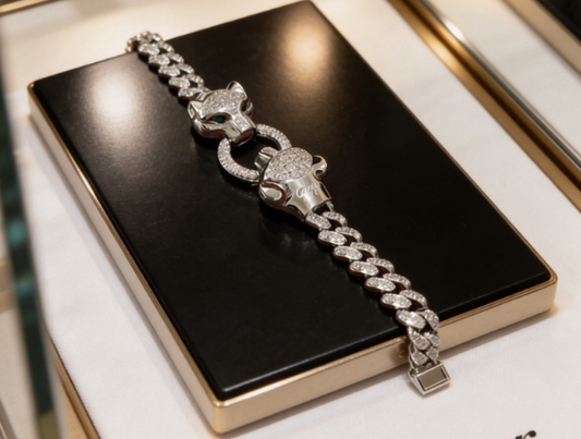 [⭐Hinora Jewelry] DOUBLE PANTHER BRACELET