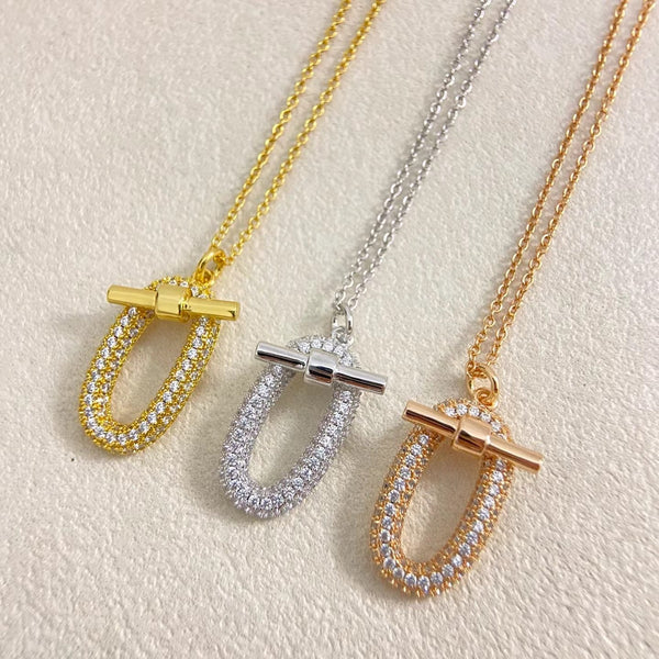 [⭐Hinora Jewelry]HM DIAMOND NECKLACE