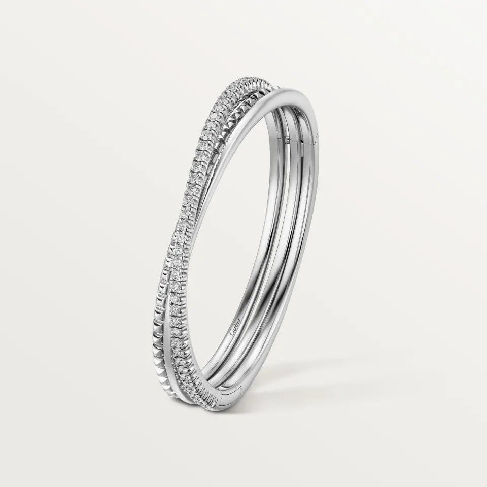 [⭐Hinora Jewelry]ETINCELLE HALF-PAVED DIAMOND BRACELET