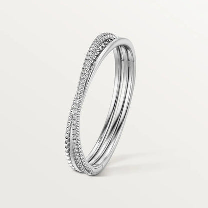 [⭐Hinora Jewelry]ETINCELLE HALF-PAVED DIAMOND BRACELET