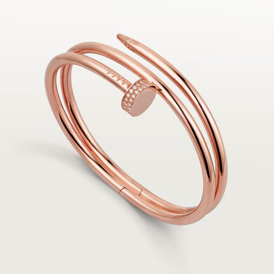 [⭐Hinora Jewelry]JUSTE BRACELET 3.5MM DOUBLE ROW DIAMOND