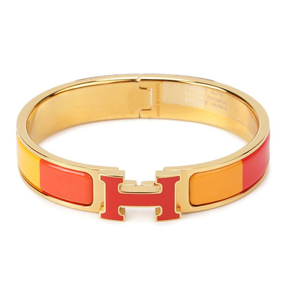 [⭐Hinora Jewelry]H BRACELET ORANGE RAINBOW CERAMIC