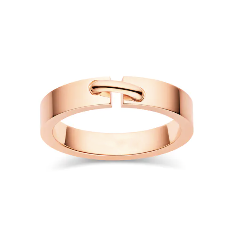 [⭐Hinora Jewelry]ALLIANCE LIENS VIDENCE 4MM RING
