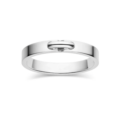 [⭐Hinora Jewelry]ALLIANCE LIENS VIDENCE 3MM RING